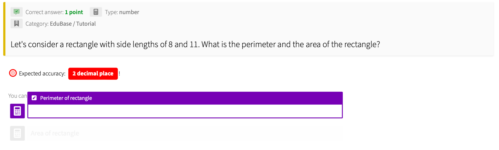 Parametric tasks - Prevent cheating and help practicing