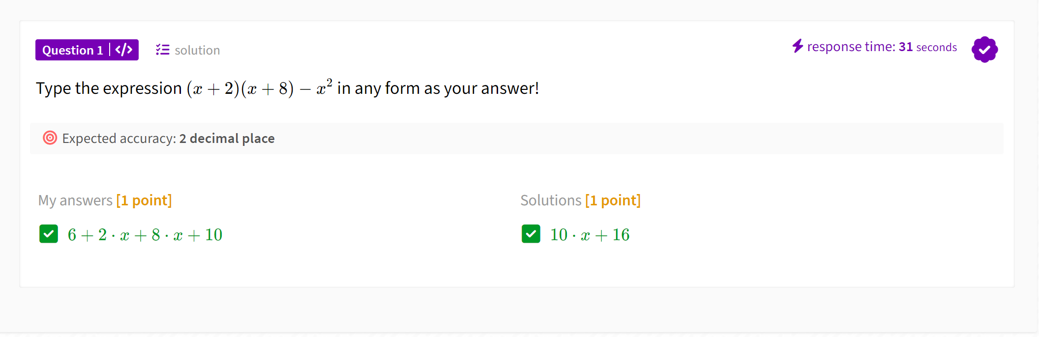Revolutionize Math Quizzes with Expression Type Questions